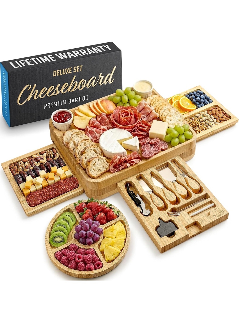 Charcuterie Bamboo Cheese Board